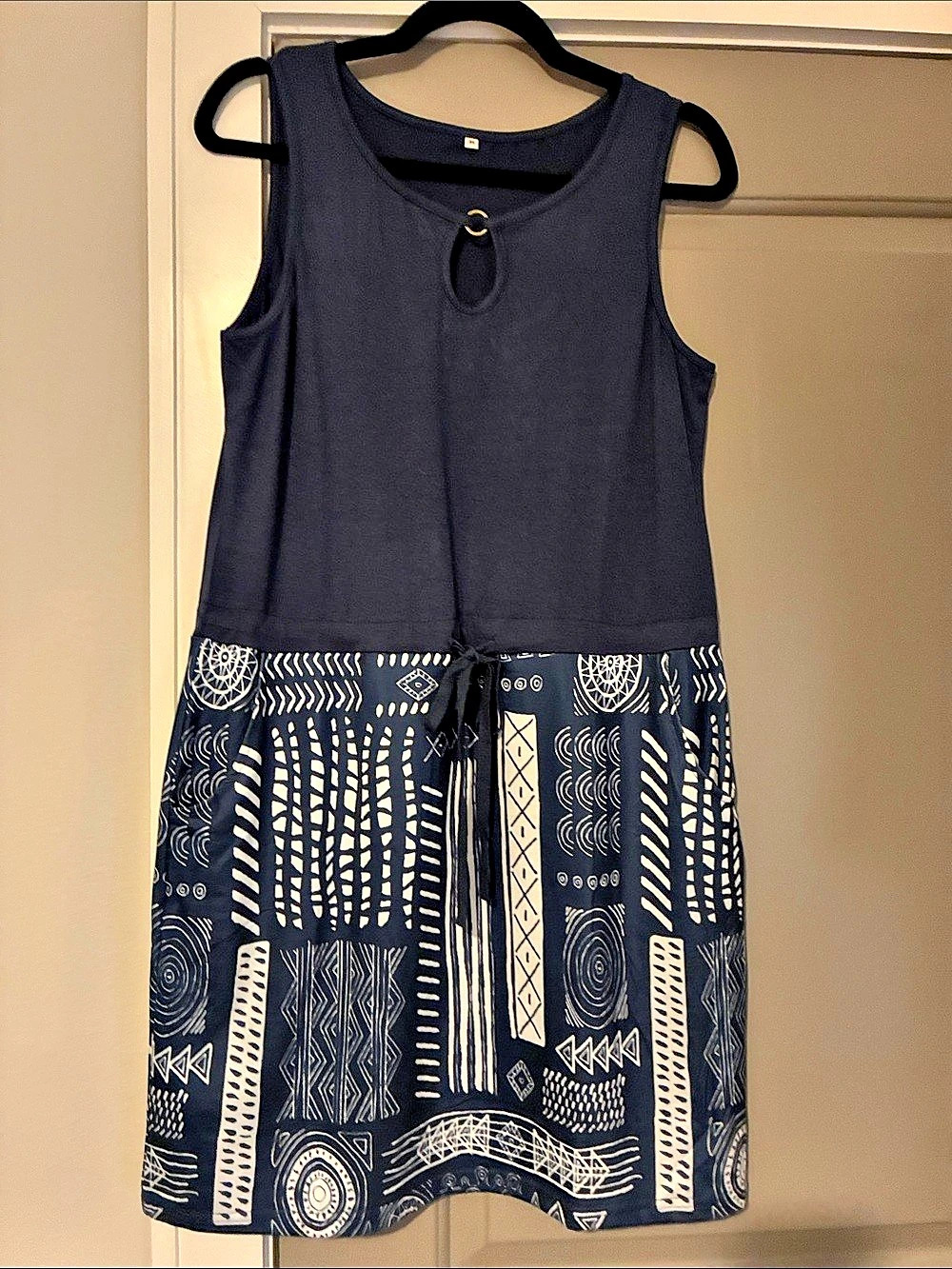 Geometric Mini Dress